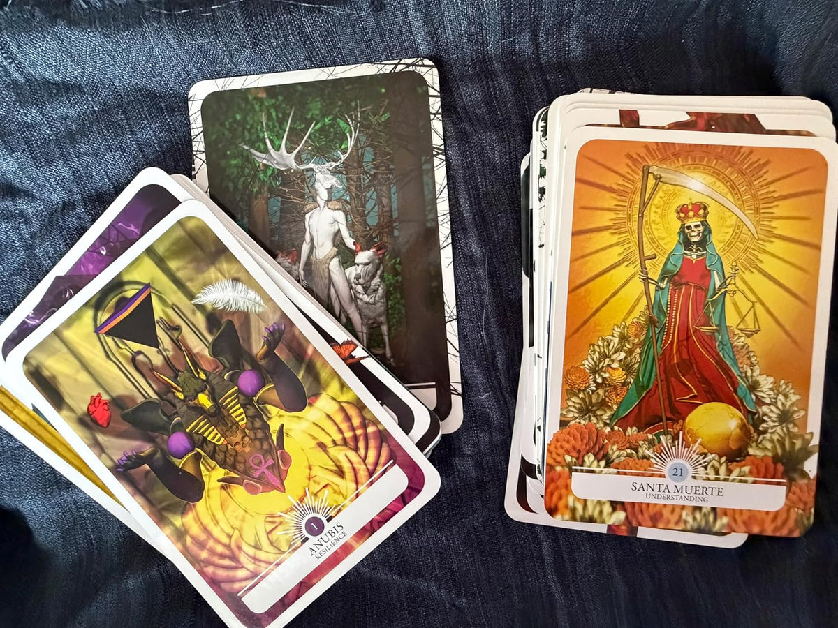 The Psychopomps Oracle: From Darkness to Light with Soul Guides | by Tiffany Lazic (Author), Fabio Listrani (Author) | Divination