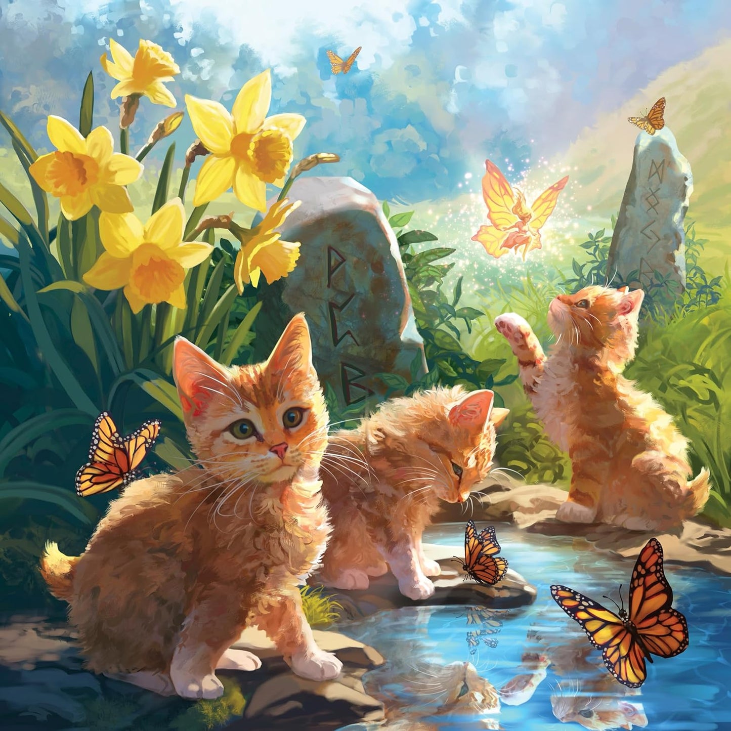 Llewellyn's 2026 Magical Mystical Cats Calendar Calendar | Wall Calendar | by Llewellyn (Author)