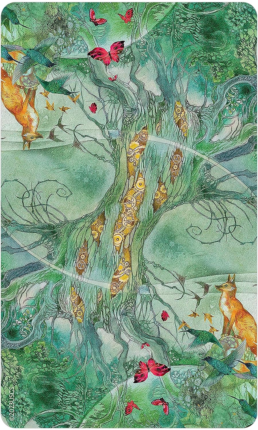 Treekeepers Oracle Cards |  Angi Sullins (Author) | Stephanie Law (Author) | Divination | Fortune Telling