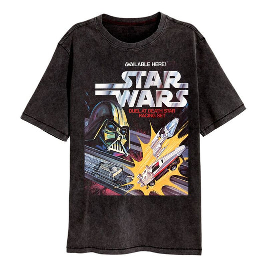 Official Star Wars T-Shirt – Classic Racing Set Retro Galactic Speedway Fan Tee | Geek | Nerd