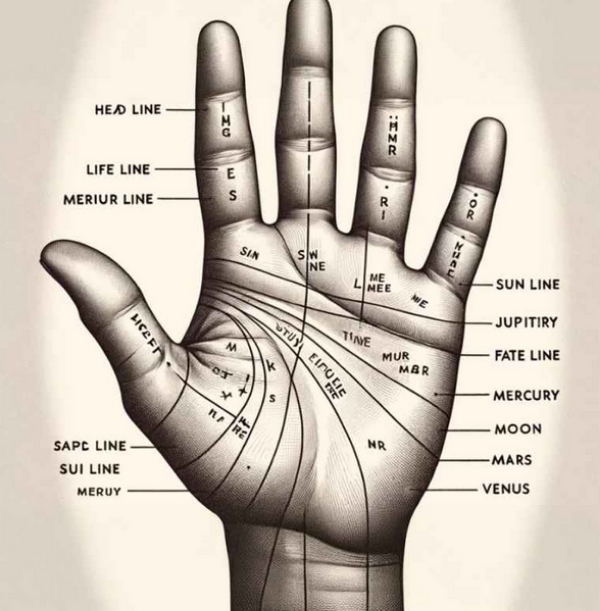 July, Wednesday 15th - Introduction to Palmistry