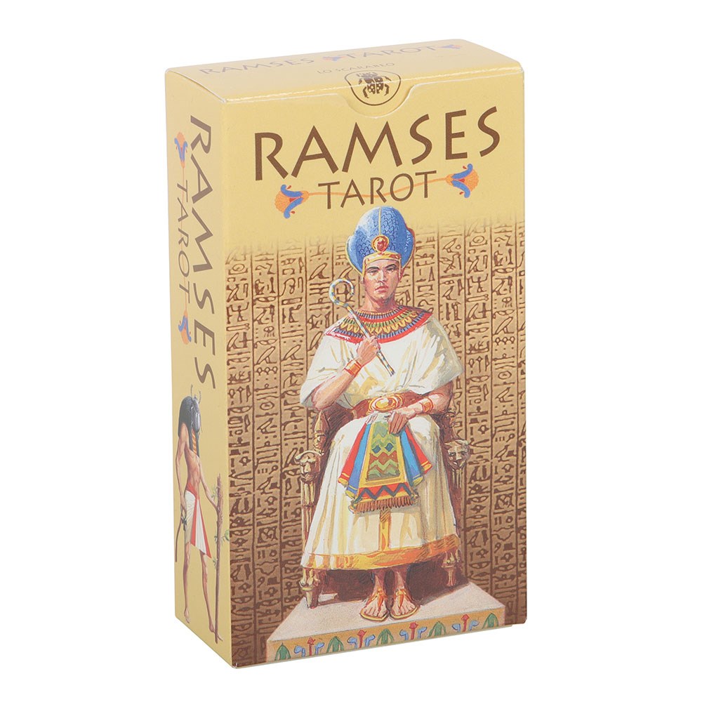 Ramses Tarot | 78 full colour cards and instructions Paperback | 2003 | by Severino Baraldi (Artwork), Giordano Berti (Author)