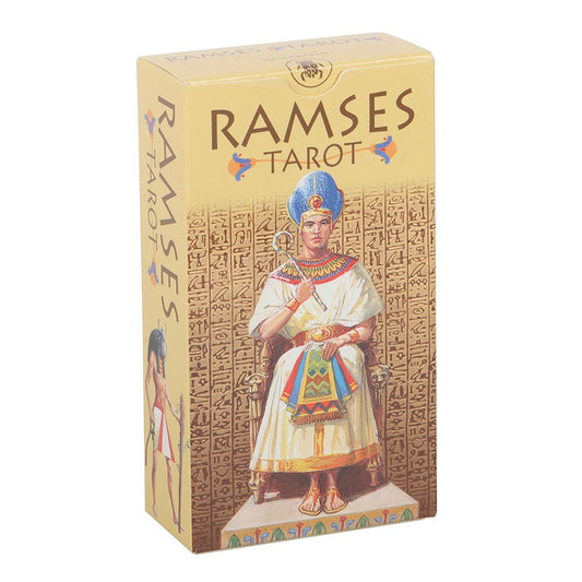 Ramses Tarot | 78 full colour cards and instructions Paperback | 2003 | by Severino Baraldi (Artwork), Giordano Berti (Author)