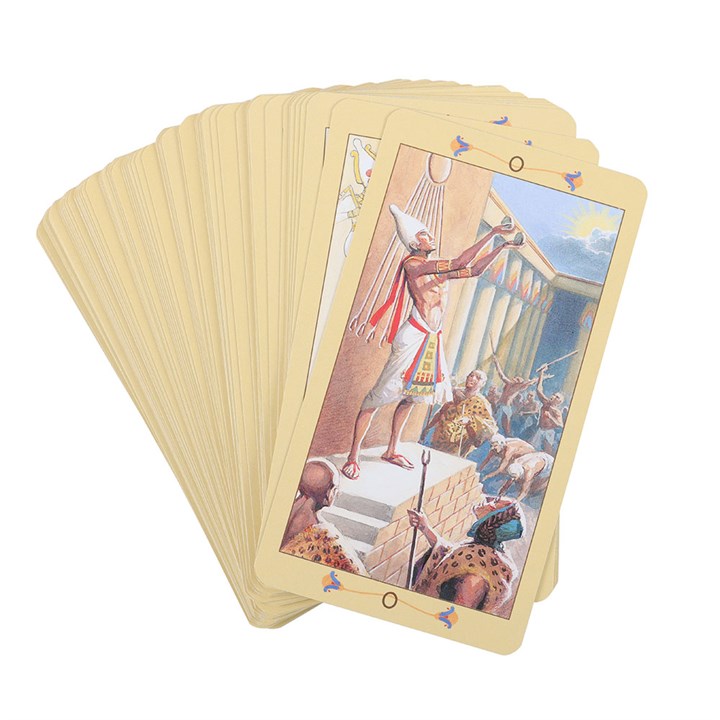 Ramses Tarot | 78 full colour cards and instructions Paperback | 2003 | by Severino Baraldi (Artwork), Giordano Berti (Author)