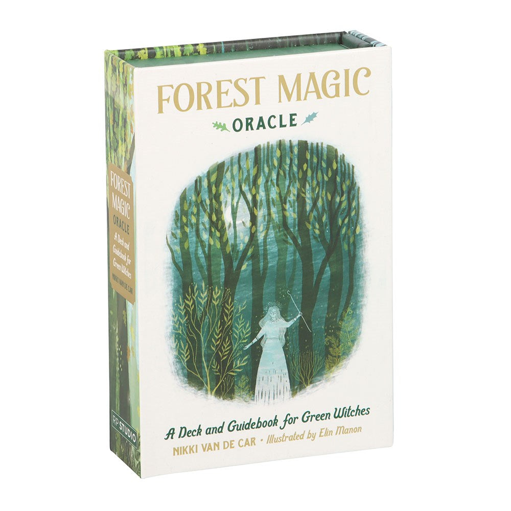 Forest Magic Oracle: A Deck and Guidebook for Green Witches (RP Studio) Cards | 2024 | by Nikki Van De Car (Author), Elin Manon (Illustrator)
