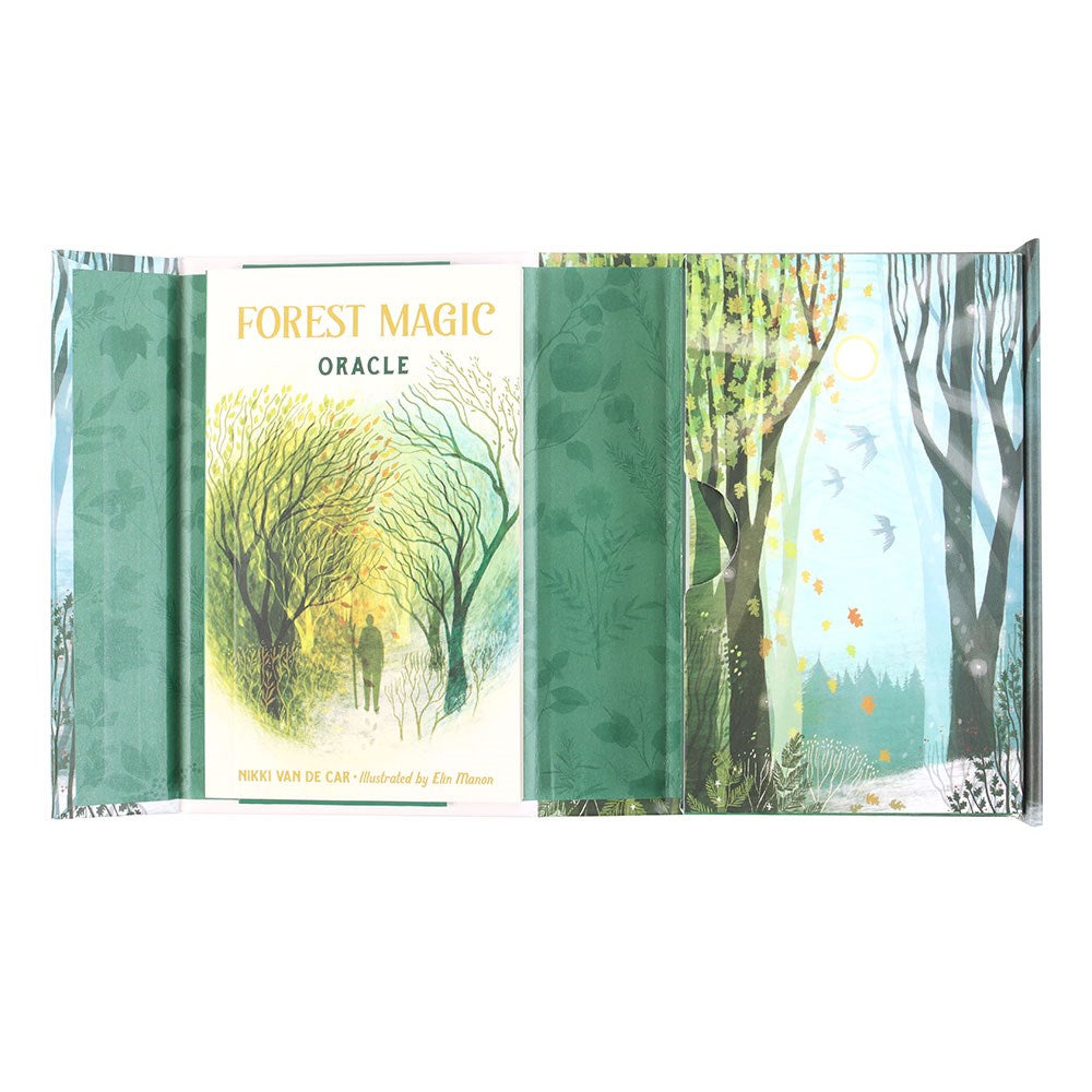 Forest Magic Oracle: A Deck and Guidebook for Green Witches (RP Studio) Cards | 2024 | by Nikki Van De Car (Author), Elin Manon (Illustrator)