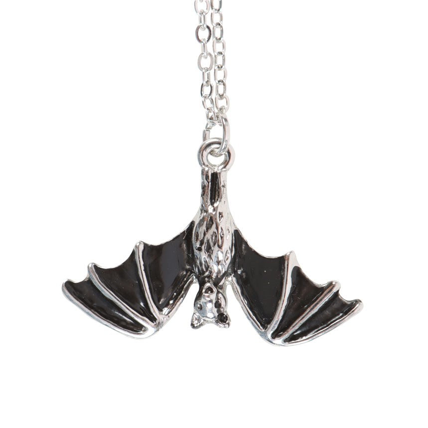 Hanging Bat Pendant Necklace | Gothic | Vampire