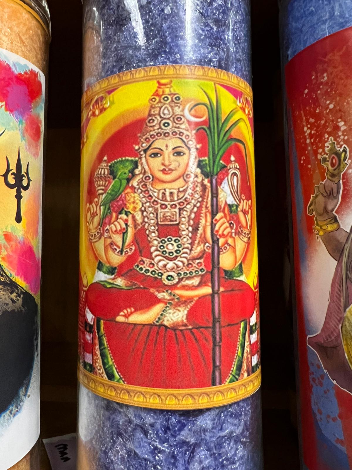 Tripurasundari 7 Day Candle | Spiritual Ritual Candle | Religious Candle | Scented Candle