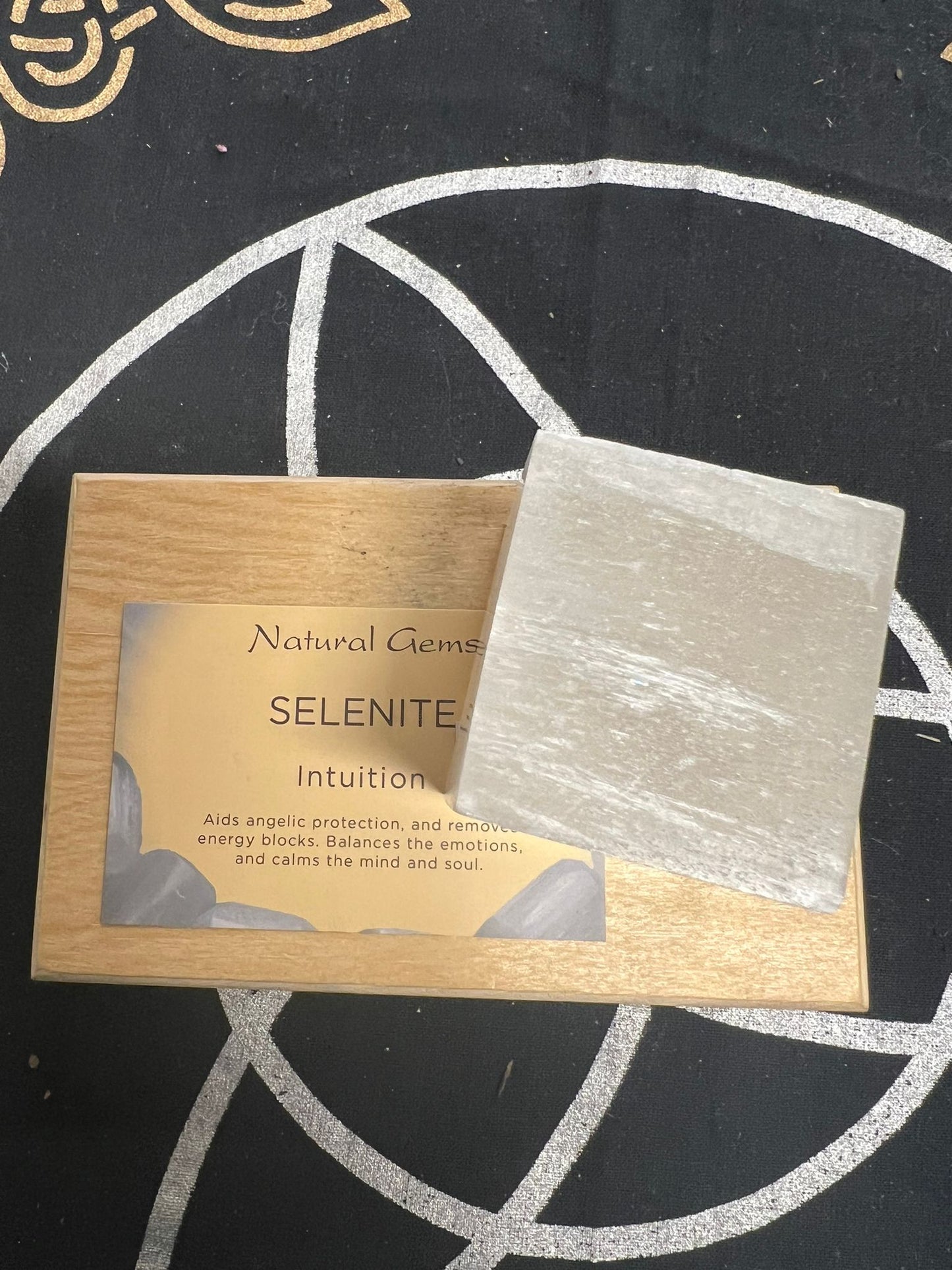 Selenite Square |  Selenite Cube | 50 mm | Metaphysical | Crystal Healing
