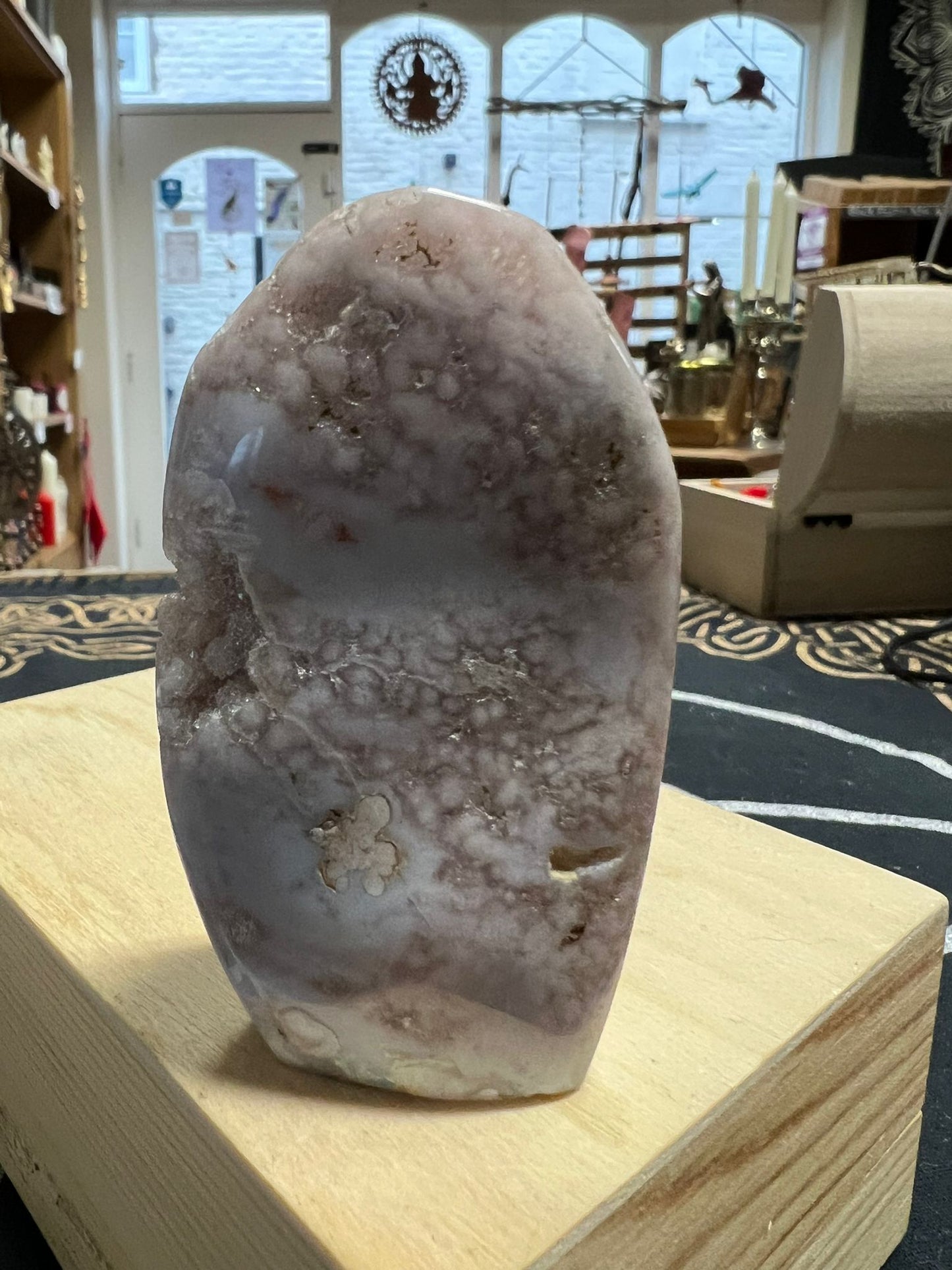 Flower Agate | Freeform | 130g | Crystal Healing |