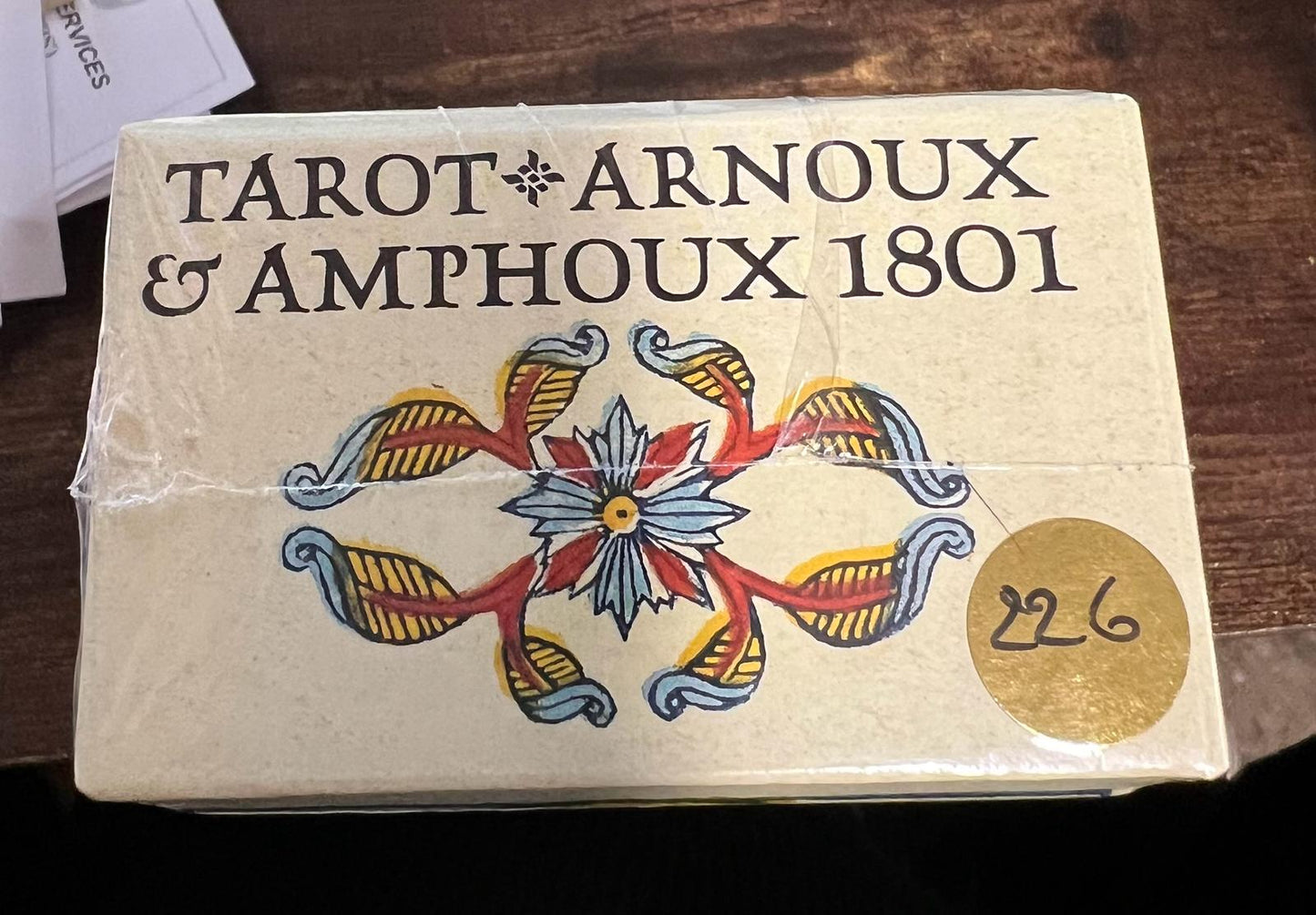 Tarot Arnoux & Amphoux 1801 Marseille Paperback – 1 Feb. 2024 | Limited 1500 Printed Copies | Tarot Cards | Divination