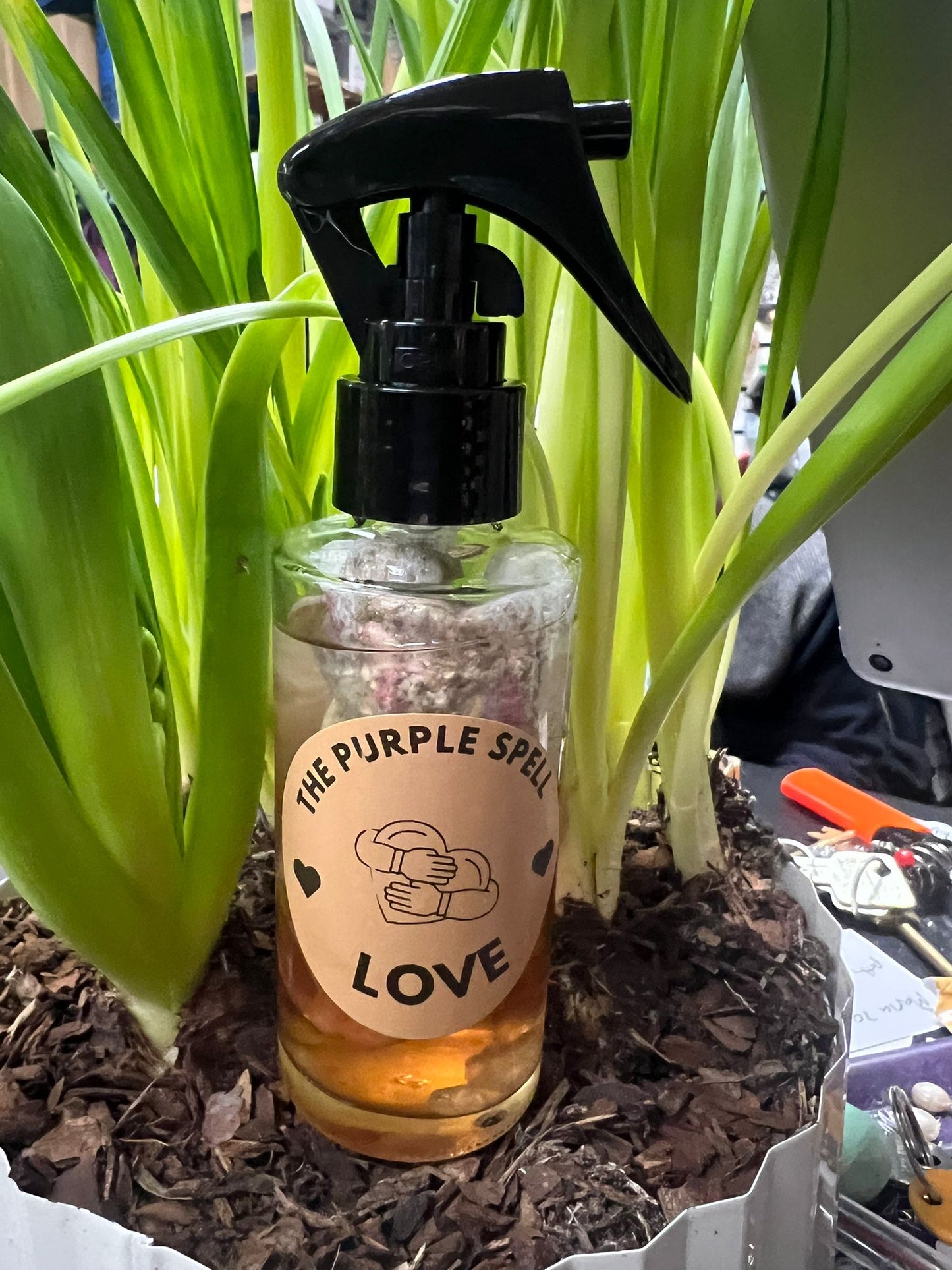 Intention Spray | In House Blens | Protection and Cleansing | Love | Prosperiy | Room spray | Altar Cleansing | Spell Reagent