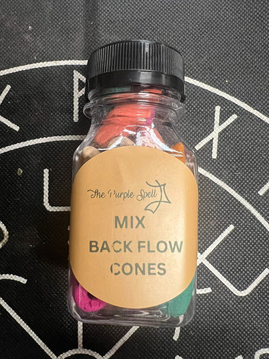 Back Flow Incense Cones | Mix | 23 approx cones | Home Fragrance