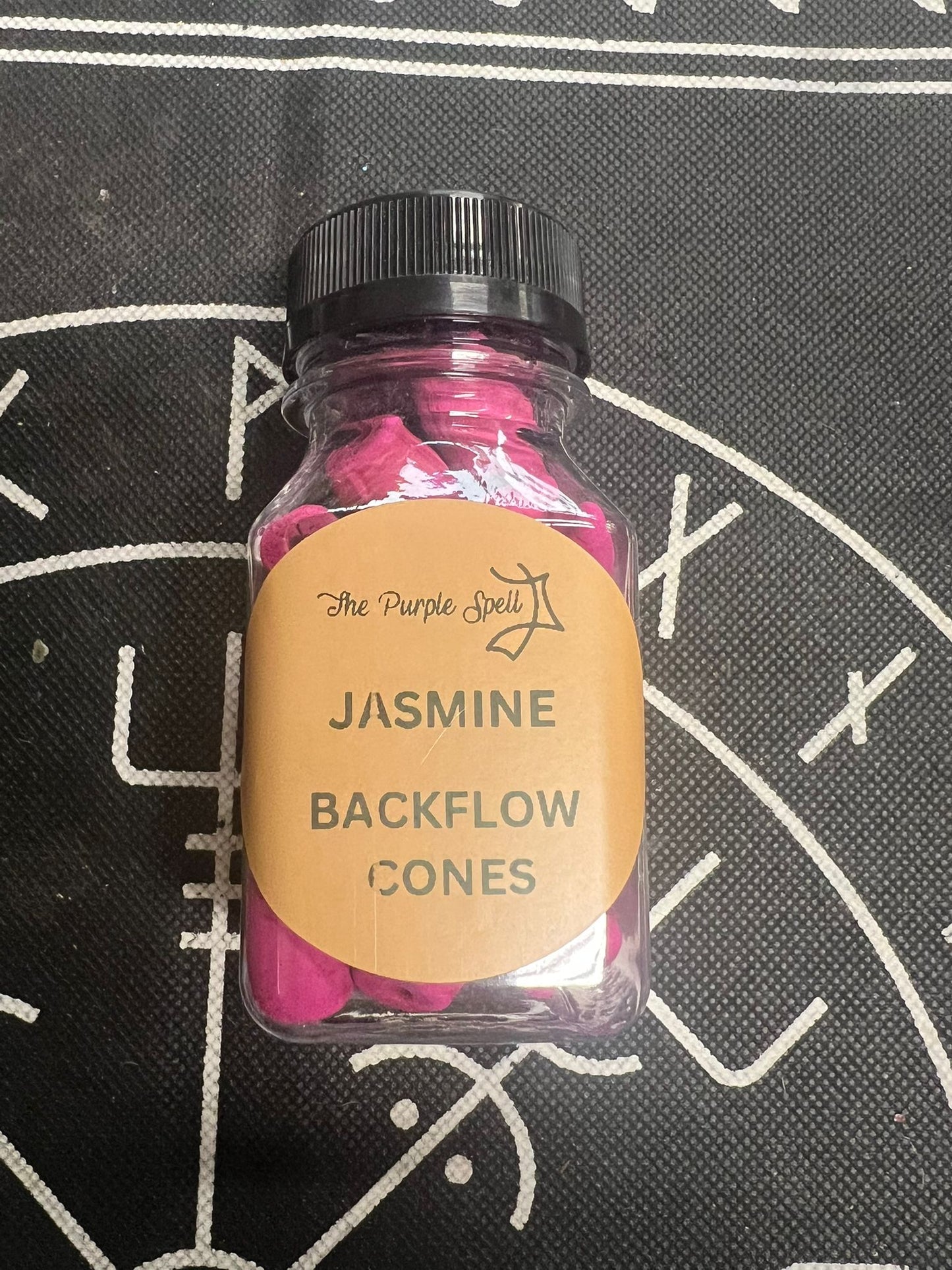 Back Flow Incense Cones | Jasmine | Approx 23 Cones | Home Fragrance
