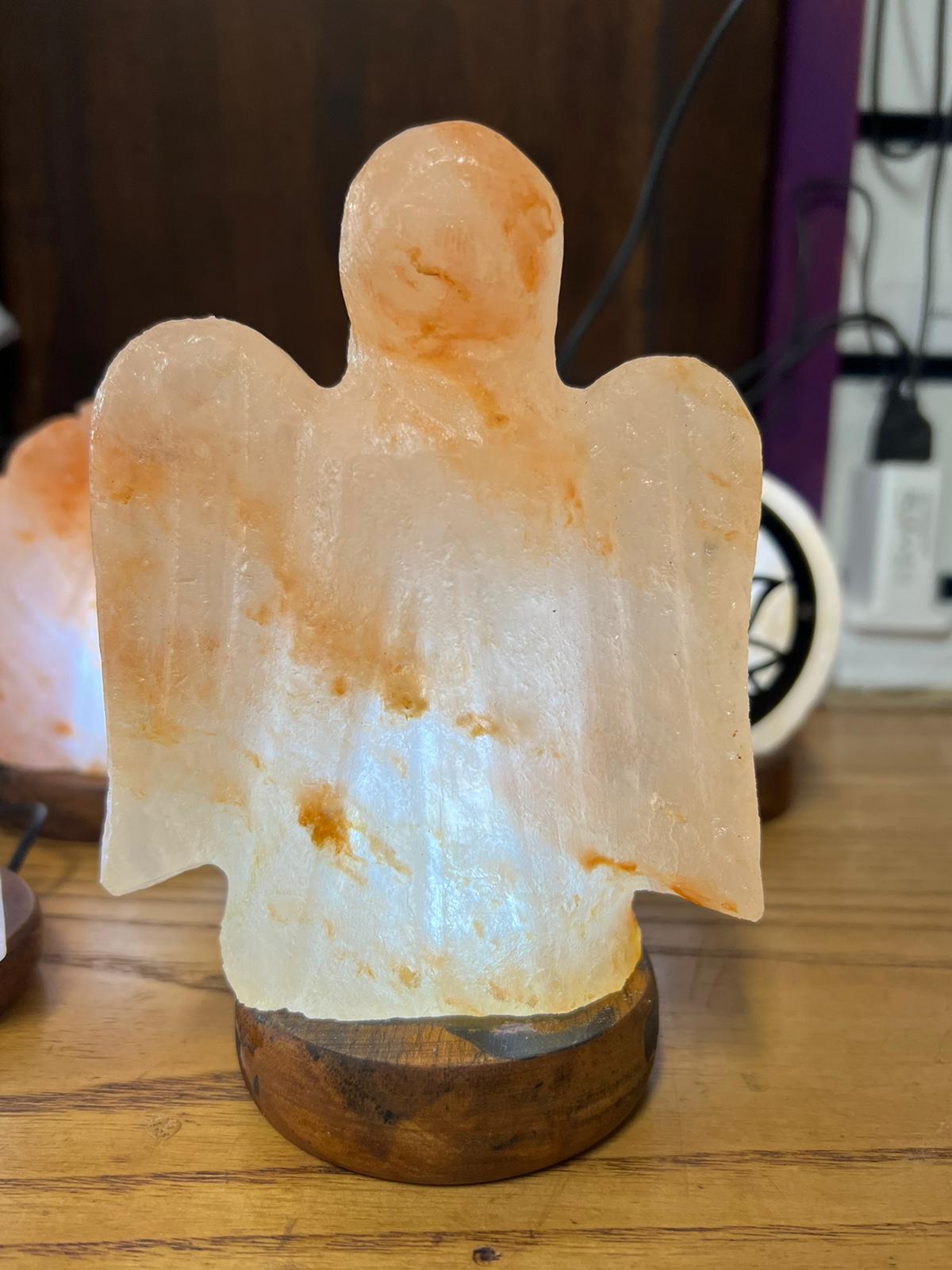 Himalayan Rock Salt Lamp | Table Top USB Connection | Multiple Designs |