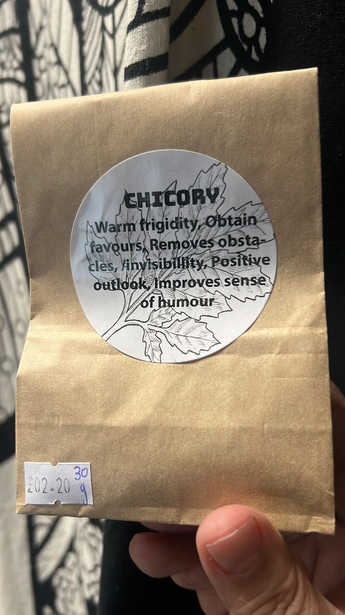 CHICORY | 30g | Herb Work | Root Work | Physical Witchcraft