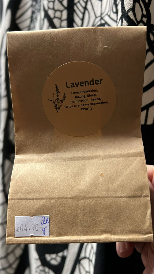 Lavender | 20g | Herbs | Spell Reagent | Herbwork | Rootwork |