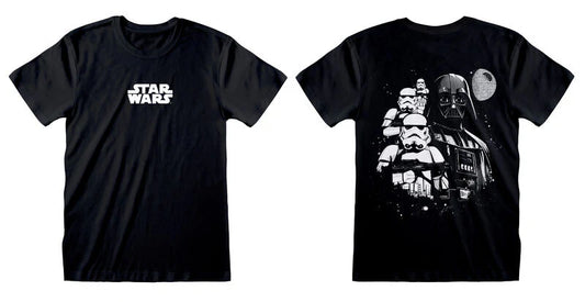 Star Wars – Collage T-Shirt | Darth Vador and Stormtroopers | Star Wars Graphic Tee |