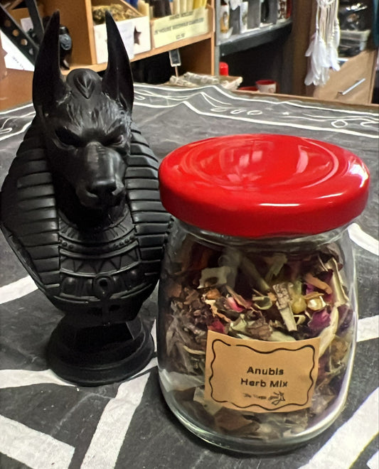 In house Herbal Mix | Anubis | Incense | Ritual Bath | Witch Altar | Spell Ingredient | Witchcraft