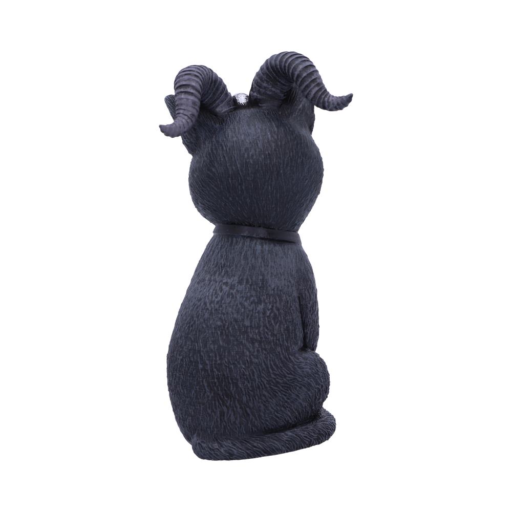Pawzuph Horned Occult Cat Figurine | 11 cm | Cult Cuties | Nemesis Now | Goth Decor