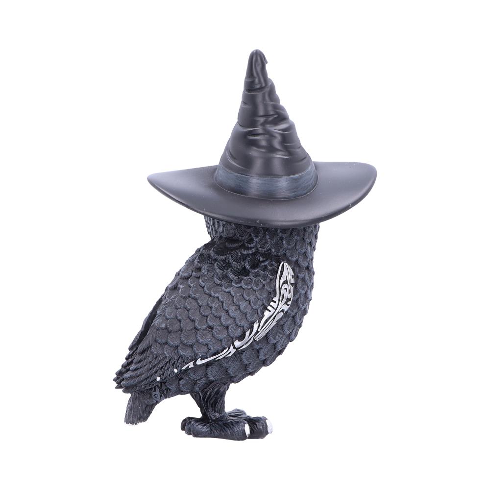 Owlocen Witches Hat Occult Owl Figurine | Cult Cuties | 13.5cm | Nemesis Now | Goth Decor