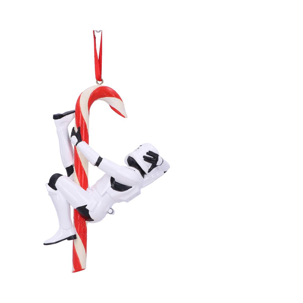 Stormtrooper Candy Cane Hanging Ornament | 12cm | Officially Licensed