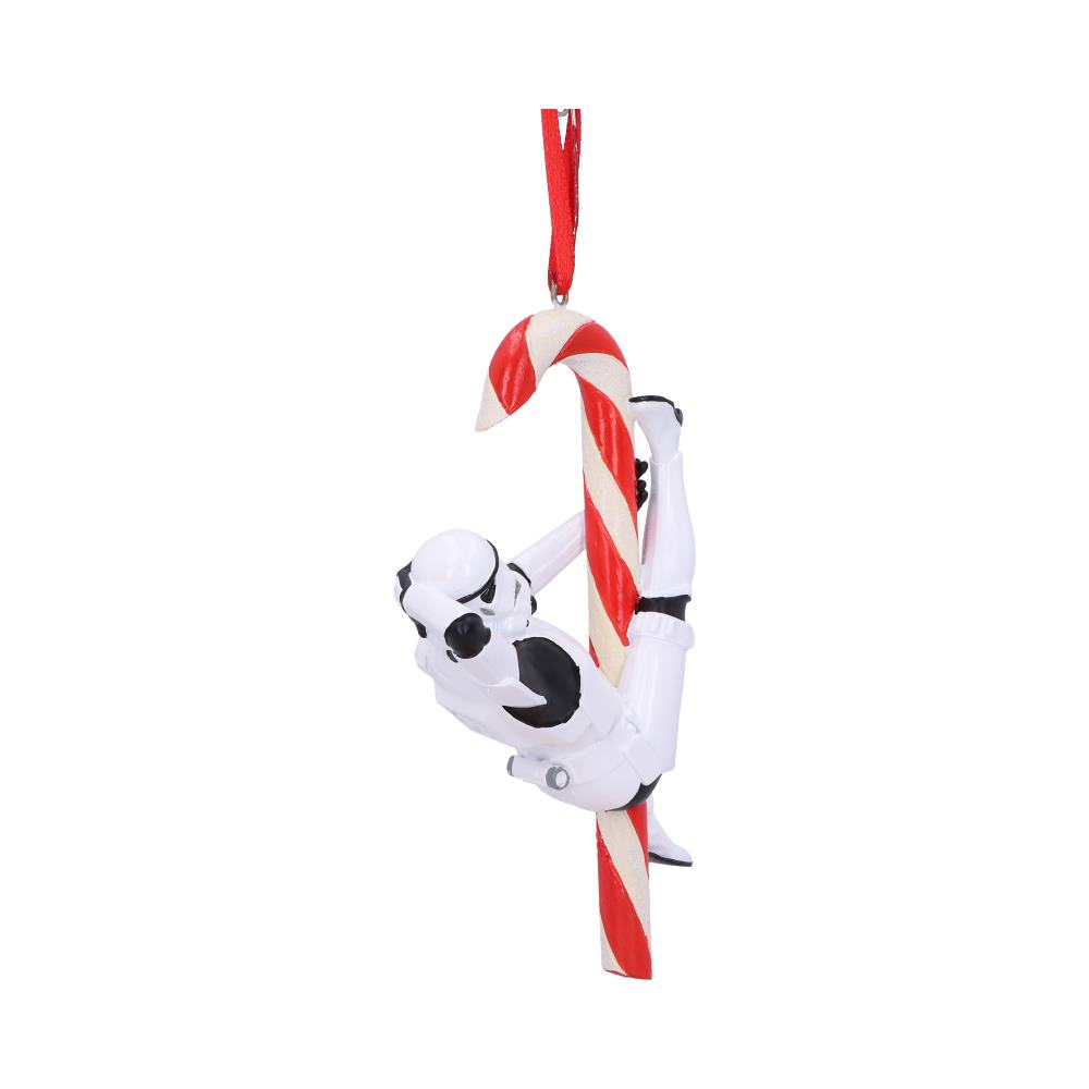 Stormtrooper Candy Cane Hanging Ornament | 12cm | Officially Licensed
