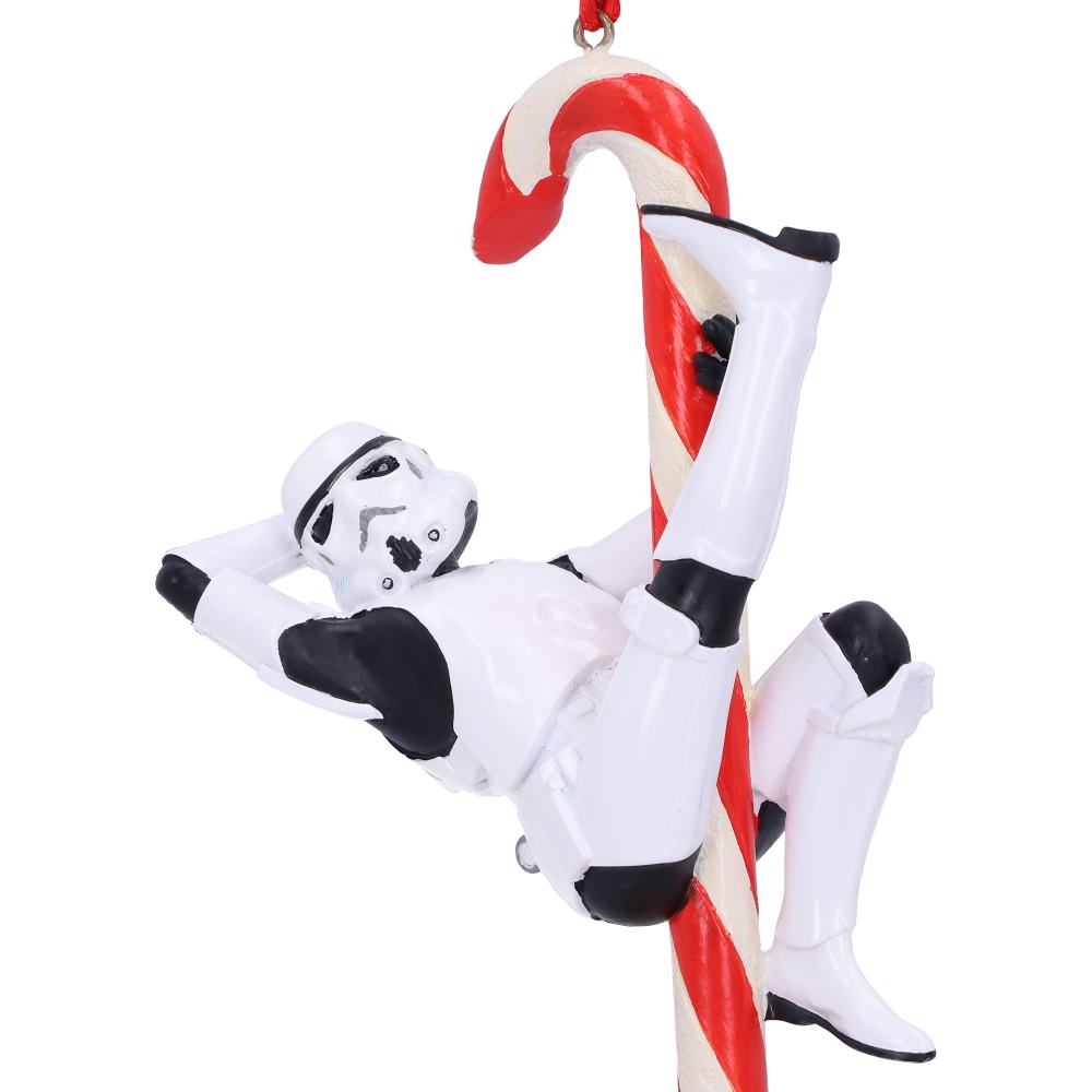 Stormtrooper Candy Cane Hanging Ornament | 12cm | Officially Licensed