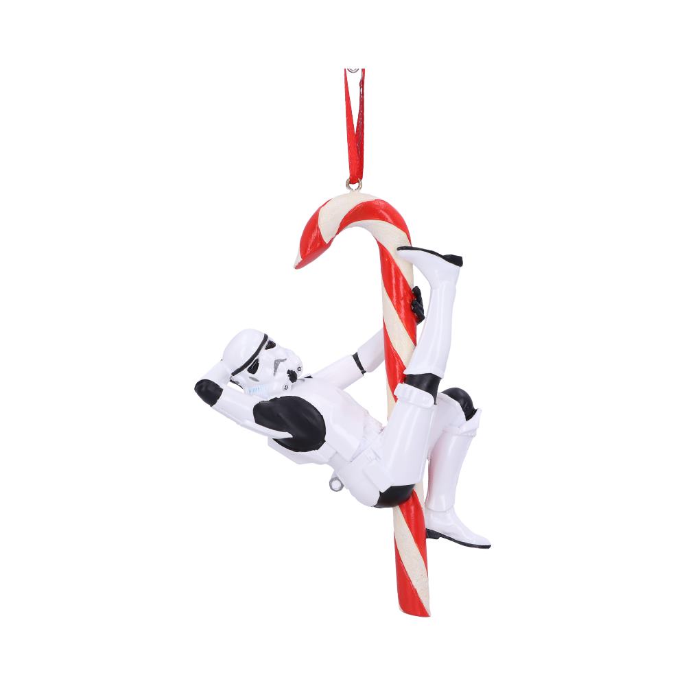 Stormtrooper Candy Cane Hanging Ornament | 12cm | Officially Licensed