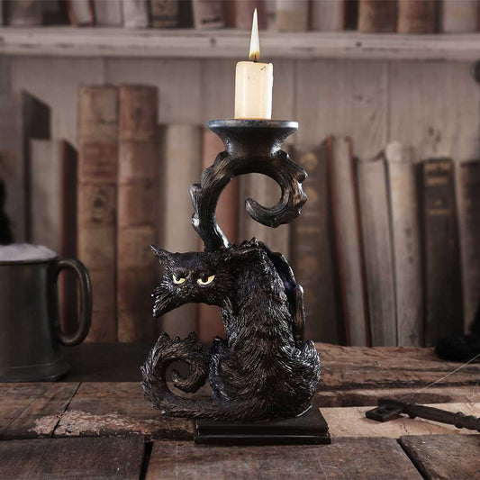 Witches Familiar Spite Candlestick Holder | 18.5cm | Nemesis | Goth Decor |