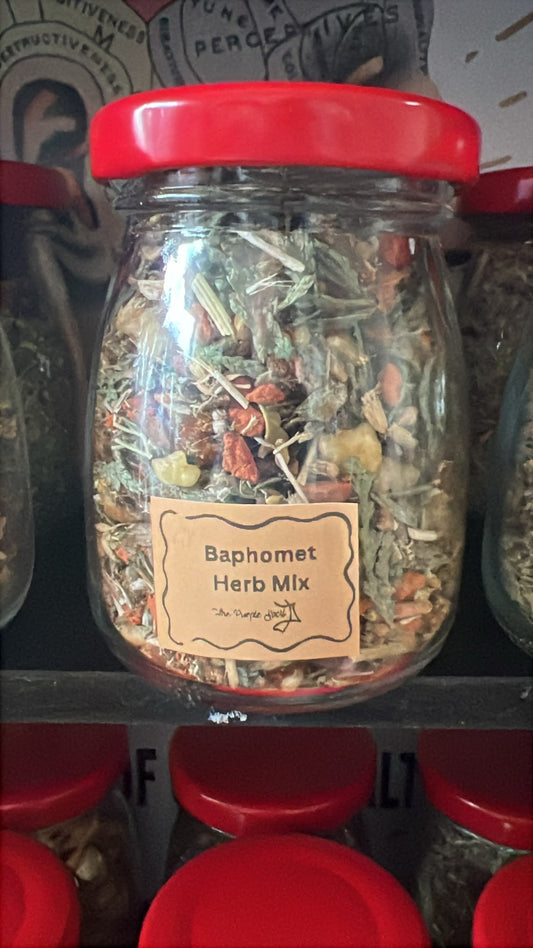 In house Herbal Mix | Baphomet | Incense | Ritual Bath | Witch Altar | Spell Ingredient | Witchcraft