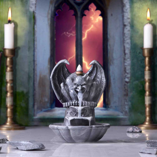 Grotesque Smoke Backflow Incense Burner | 17.8cm | Gargoyle | Goth