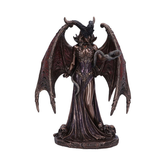 Lilith The First Woman Bronze Figurine | 23cm | Mother of Demons