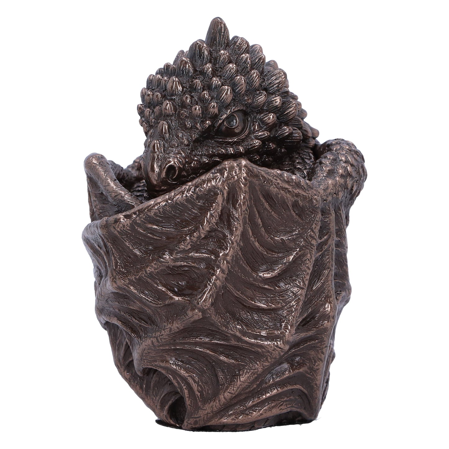 Bronze Dragon Snuggle Box | 9cm | Jewellery Box | Keepsake Box | Goth Decor