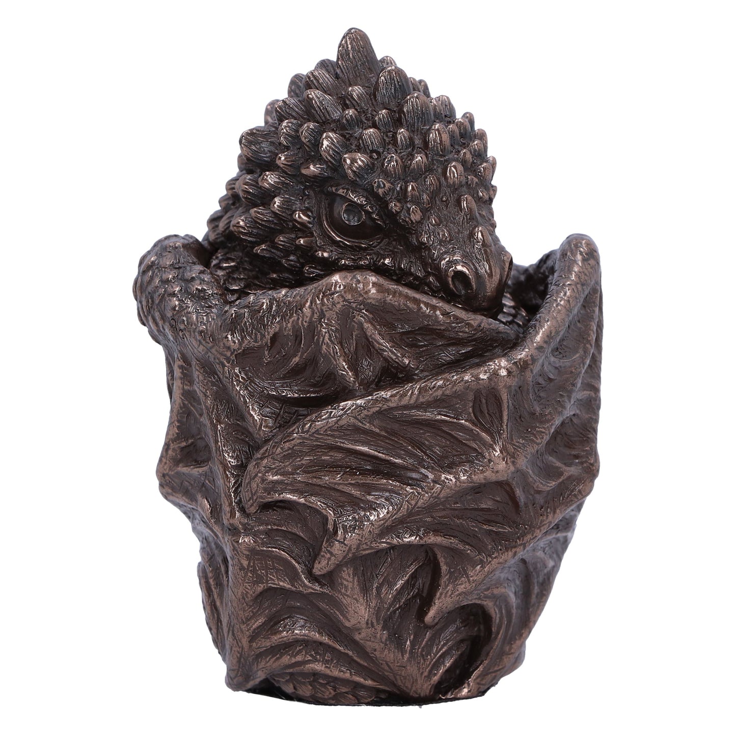 Bronze Dragon Snuggle Box | 9cm | Jewellery Box | Keepsake Box | Goth Decor