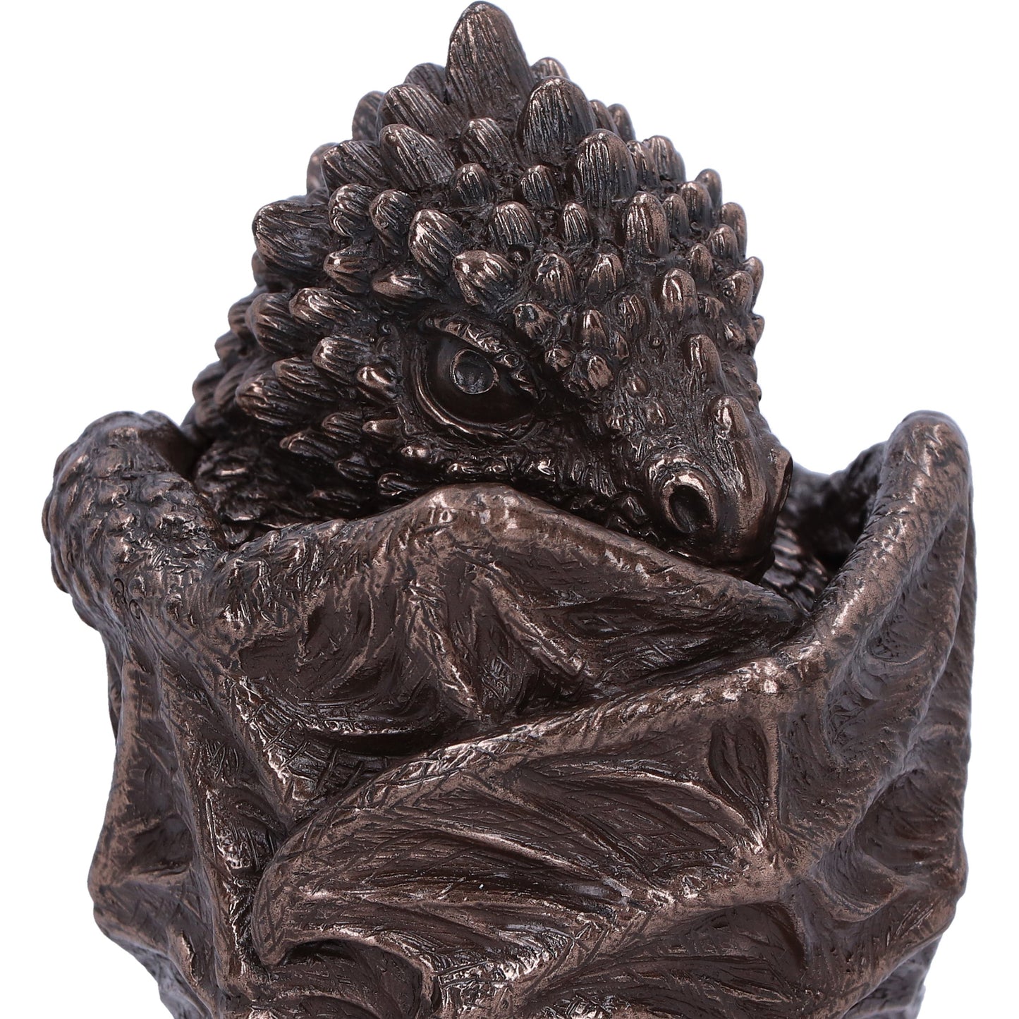 Bronze Dragon Snuggle Box | 9cm | Jewellery Box | Keepsake Box | Goth Decor
