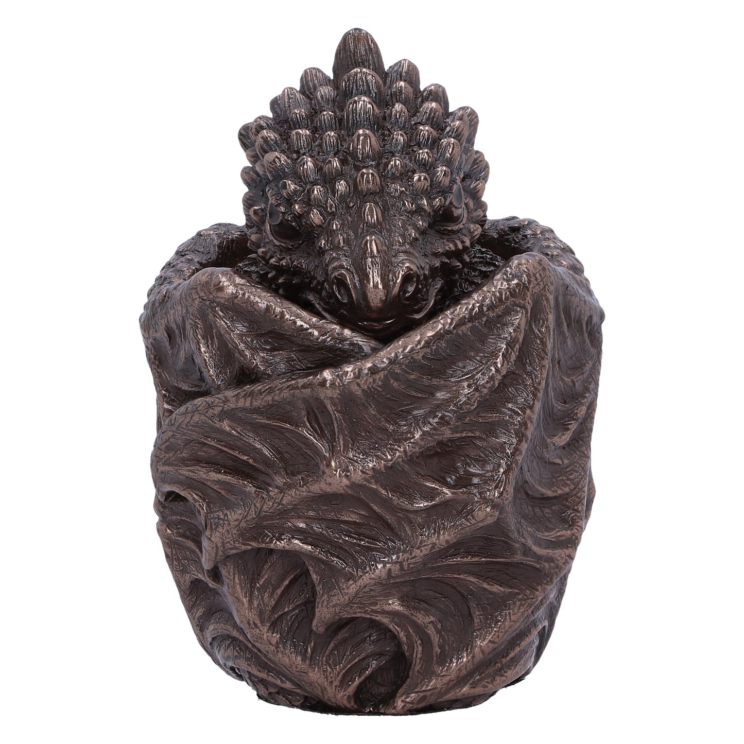 Bronze Dragon Snuggle Box | 9cm | Jewellery Box | Keepsake Box | Goth Decor