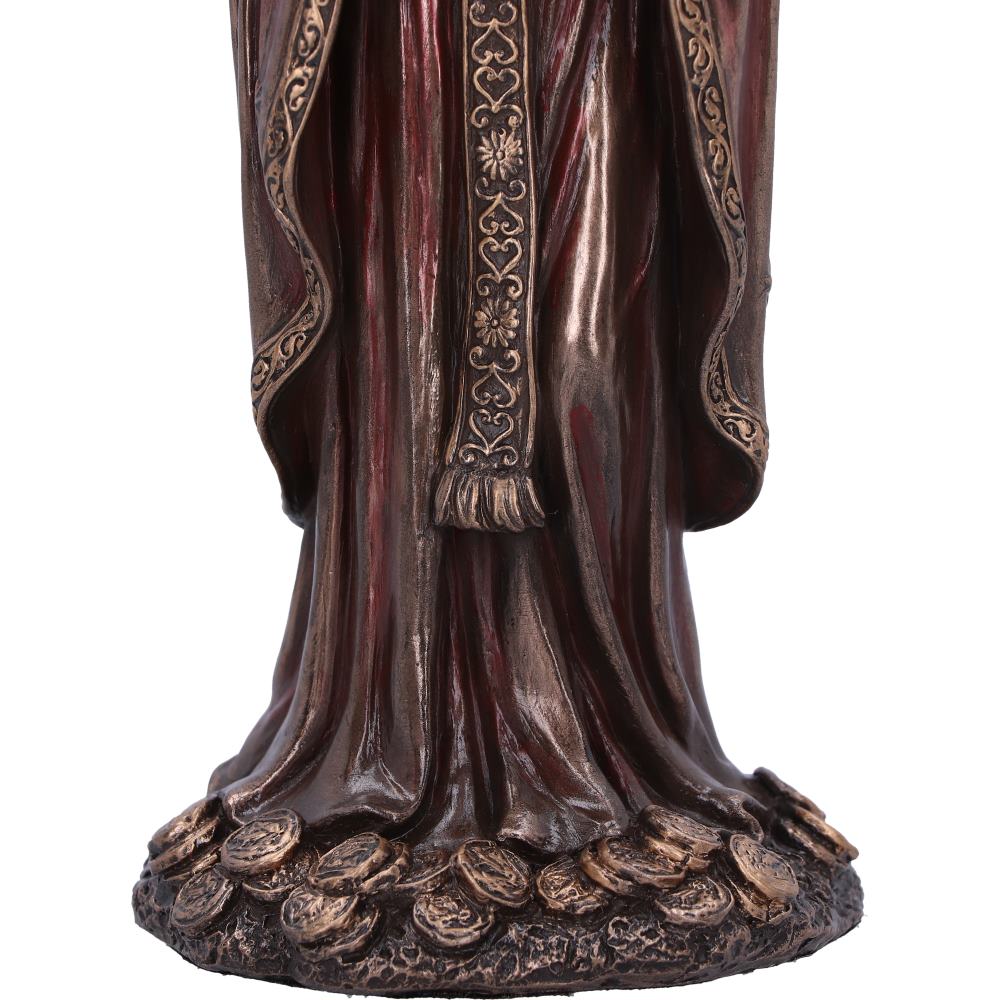 Santisima Muerte Bronze Figurine | 19cm | Persofinication of Death