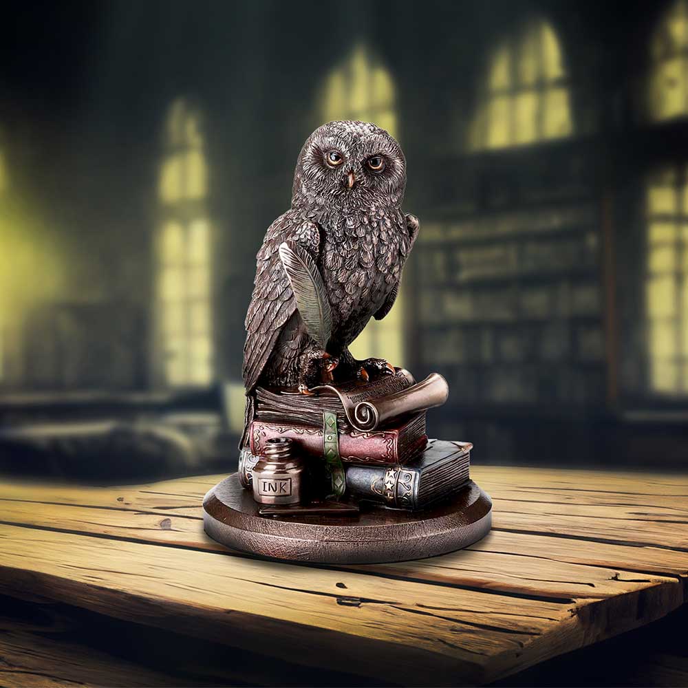 An Owl's Tale Bronze Figurine | 14.5cm | Gith | Fantasy