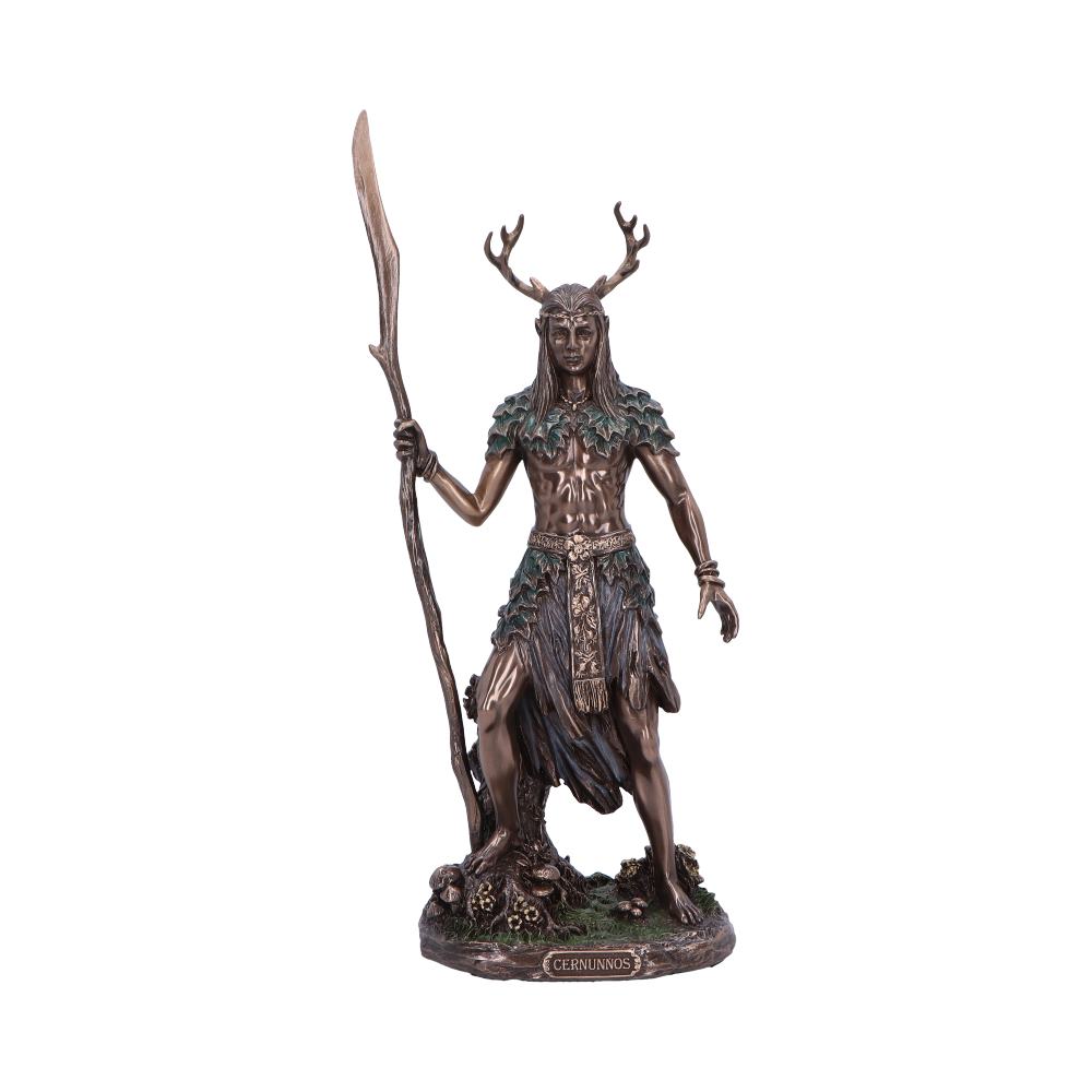 Cernunnos the Horned God Bronze Figurine | 26cm | Pagan | Druid