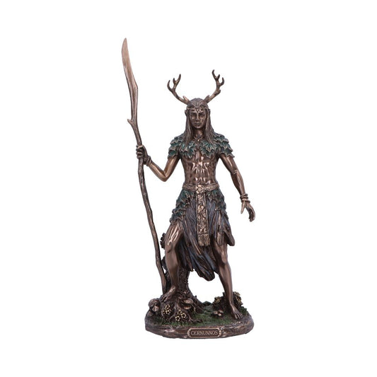 Cernunnos the Horned God Bronze Figurine | 26cm | Pagan | Druid