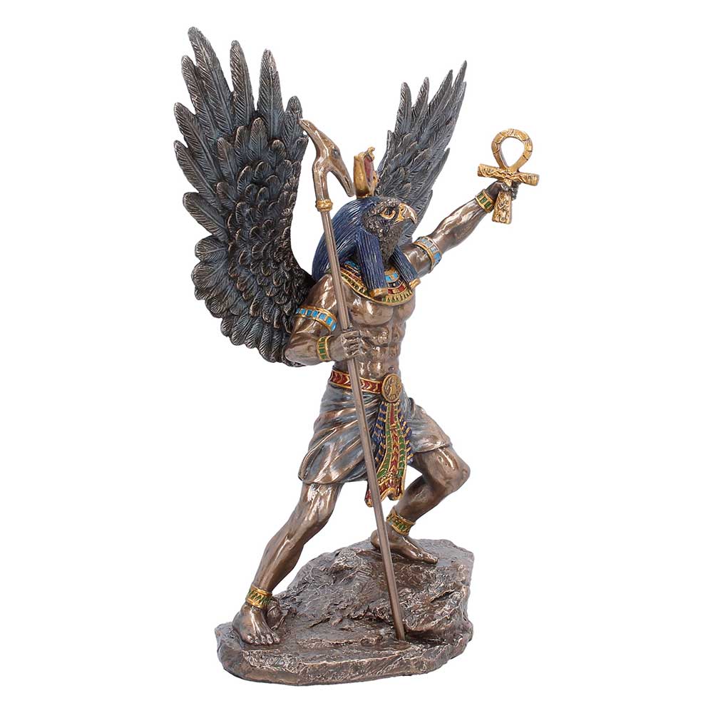 Ra God of the Sun Figurine | 26.2cm | Egyptian | Mythology | Collectable | Altar |
