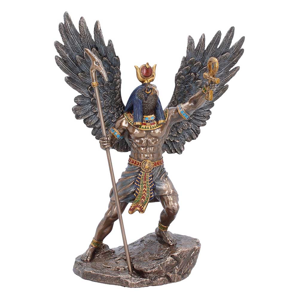 Ra God of the Sun Figurine | 26.2cm | Egyptian | Mythology | Collectable | Altar |