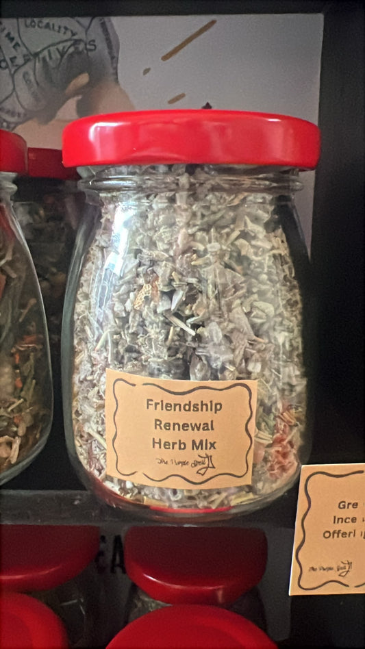 In house Herbal Mix | Friendship Renewal | Incense | Ritual Bath | Witch Altar | Spell Ingredient | Witchcraft