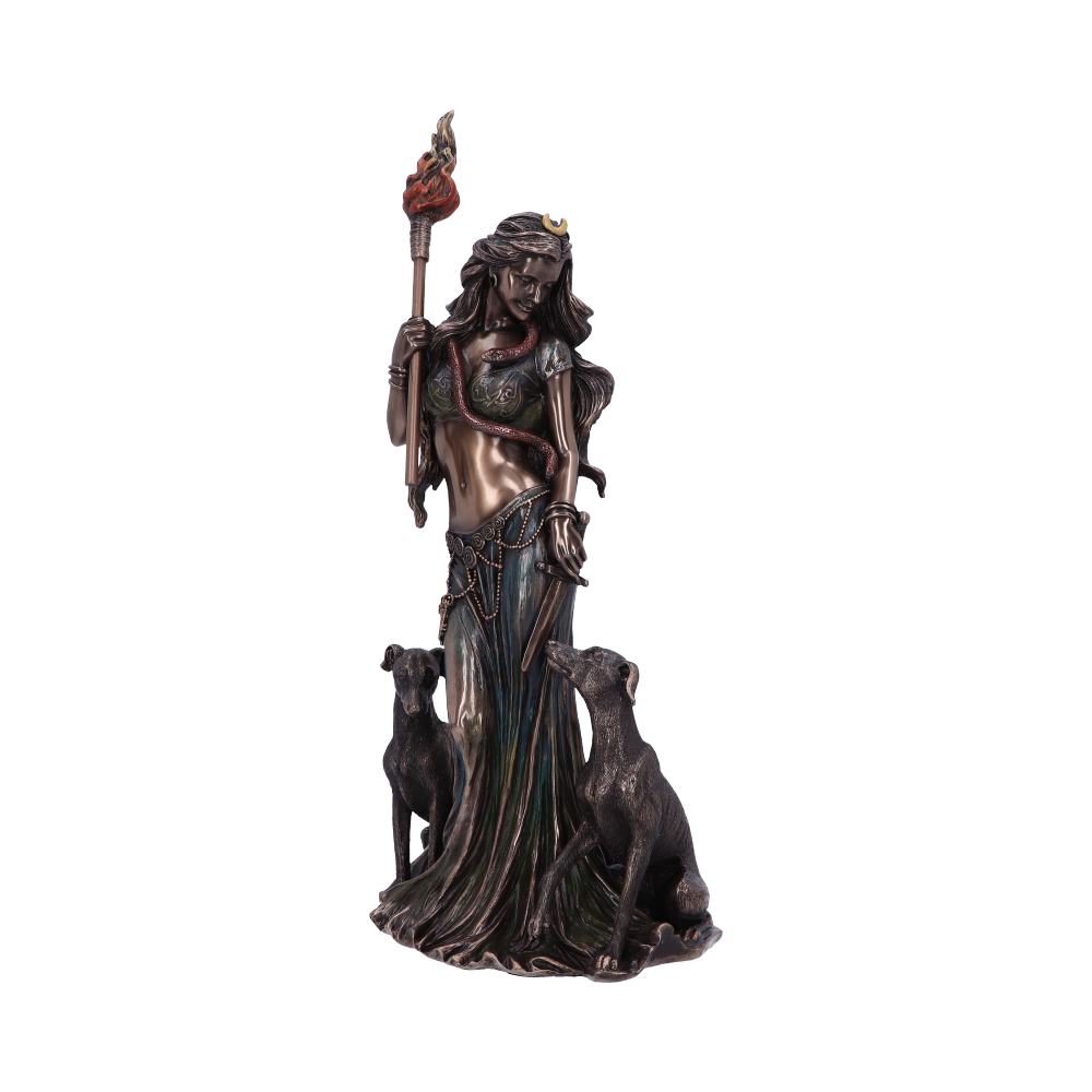 Hecate Moon Goddess | 34cm | Bronze Mythological Hekate | Greek Goddess | Greek Mythology