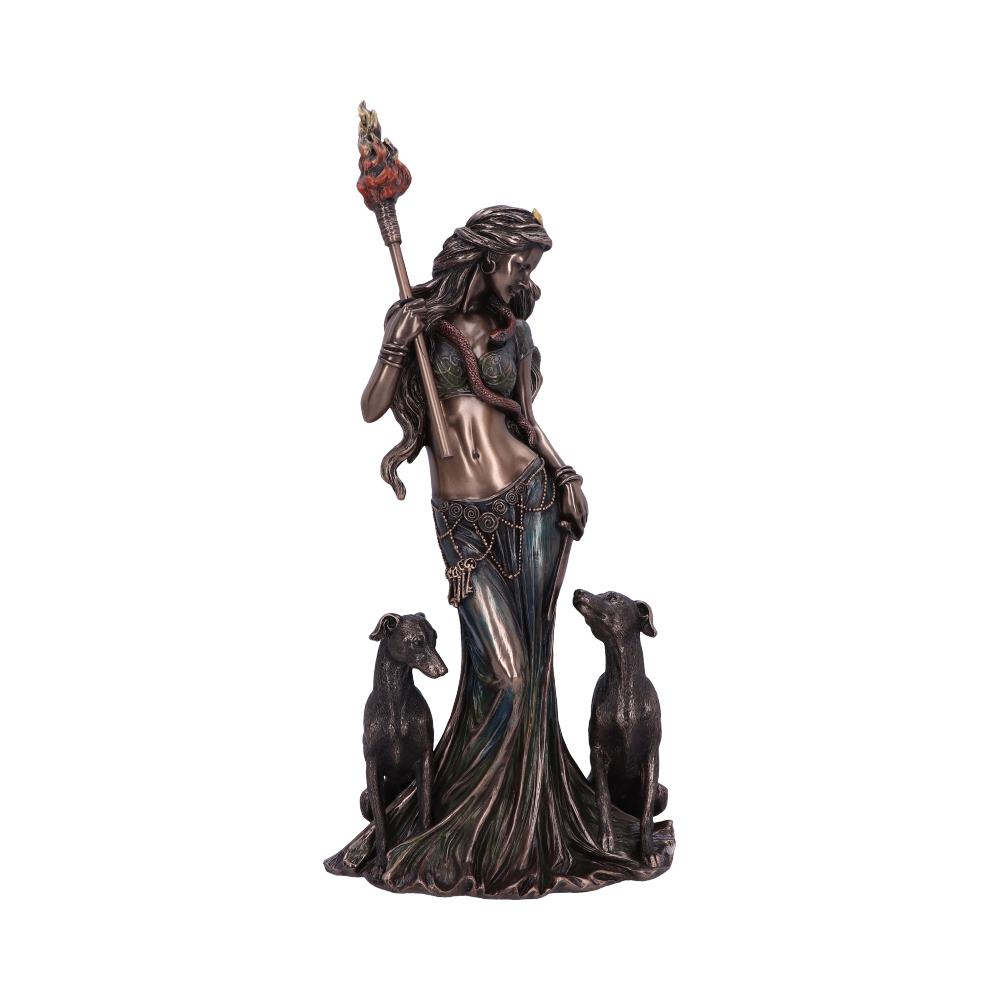 Hecate Moon Goddess | 34cm | Bronze Mythological Hekate | Greek Goddess | Greek Mythology