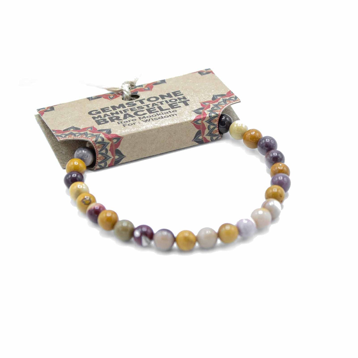 Gemstone Manifestation Bracelet | Mookiate | Wisdom | Power Bracelet | Boho Jewllery