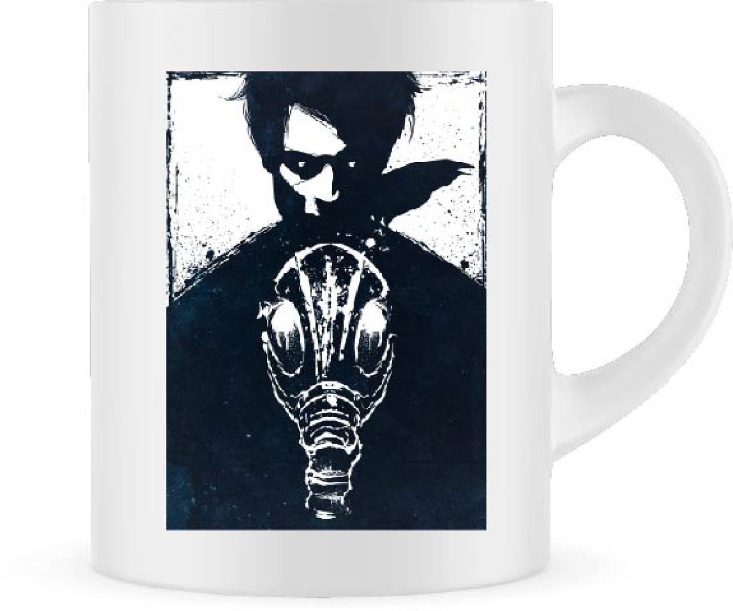 The Sandman Ceramic Mug | Neil Gaiman Dream Graphic Novel Inspired | Dark Fantasy Fans | Fantasy Coffee Cup for Comic Fans