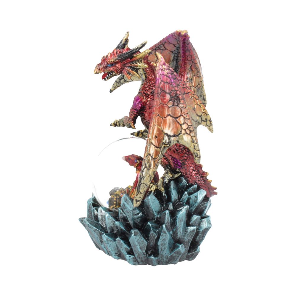 Ruby Oracle Red Dragon Fortune Seer Figurine | 18.5cm | Fantasy Collectables