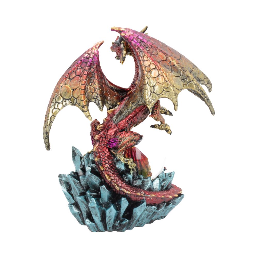 Ruby Oracle Red Dragon Fortune Seer Figurine | 18.5cm | Fantasy Collectables